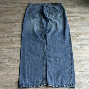VTG Rocawear Baggy Jeans Men's 36x32 Skater Wide Leg Embroidered Loose Y2K